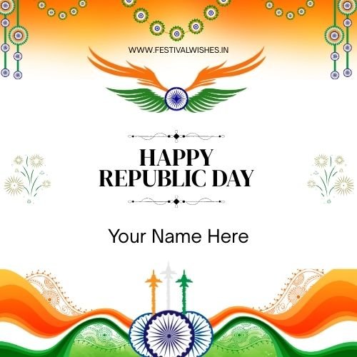 Happy Republic Day – Create Personalized Wish Card Happy Republic Day – Create Personalized Wish Card